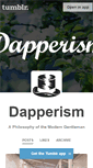 Mobile Screenshot of dapperism.com